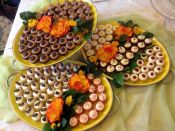 mini cupcakes spread